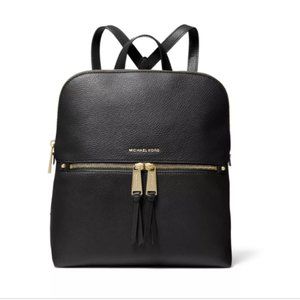 Michael Rhea zip Medium Slim Backpack